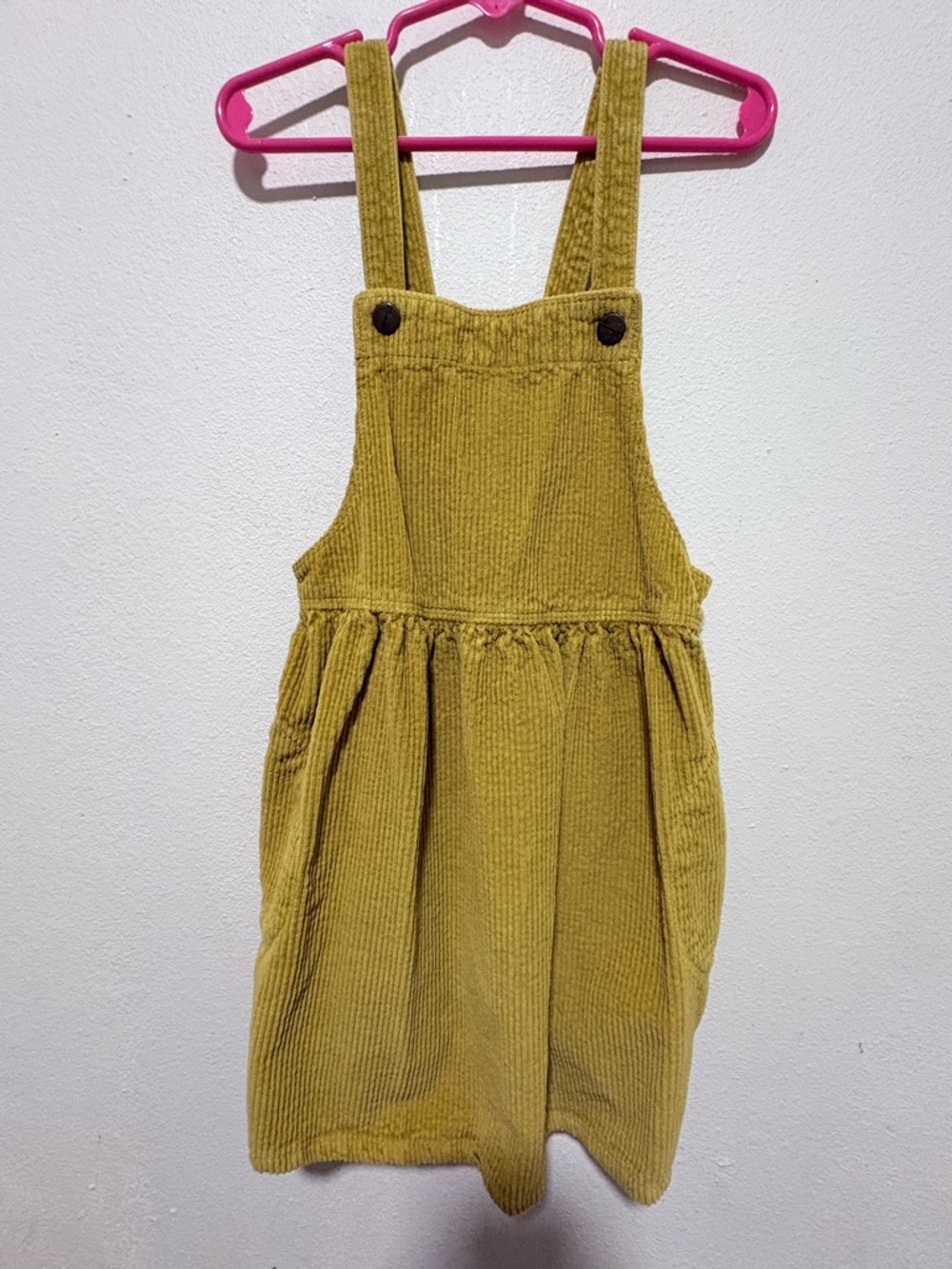 ZARA Overall Corduroy Dress
